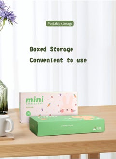 TAYRAN 120 Pcs Trash Bags, Small Garbage Bags for Office, Kitchen,Bedroom Waste Bin,Colorful Portable Strong Garbage Bags,Wastebasket Bags  - Image 4