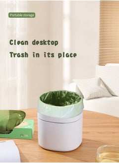 TAYRAN 120 Pcs Trash Bags, Small Garbage Bags for Office, Kitchen,Bedroom Waste Bin,Colorful Portable Strong Garbage Bags,Wastebasket Bags  - Image 3