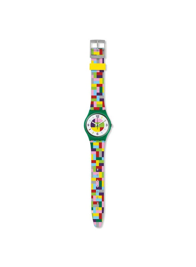 Swatch Unisex Analog Plastic Wrist Watch GG224 - Image 2
