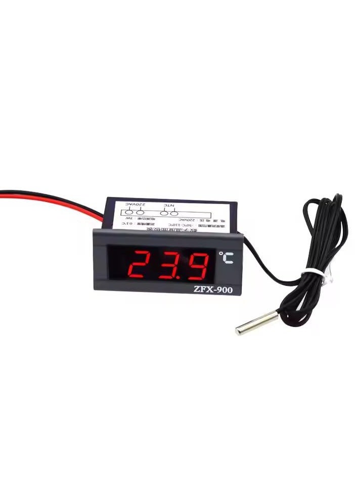 Generic - ZFX-900 Digital Thermometer - Temperature Panel Meter With Probe - Image 1