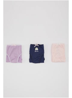 DeFacto Girl Regular Fit Underwear Slip - 3 Pack  - Image 1