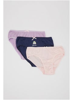 DeFacto Girl Regular Fit Underwear Slip - 3 Pack  - Image 4