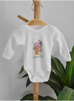 FUN MOMENT A Set of 12 Barbitose for Newborns Decorated with the Names of the Months  - Image 3