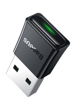 Baseus Bluetooth Adapter 5.3【Plug & Play】USB Bluetooth Adapter for PC Bluetooth Dongle Adapter 20M Wide Range USB Bluetooth Receiver for Mouse Keyboard...