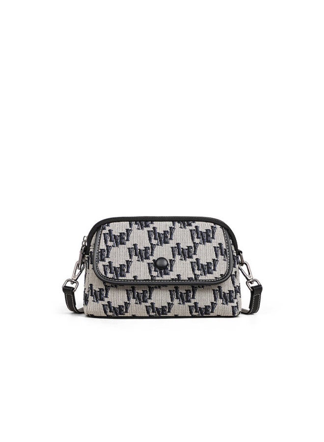 Viney Handbag, Women's Casual Crossbody Canvas Bag, Light Luxury Satchel, Small Purse, Birthday Gift, Elegant Present For Girlfriend Or Wife - Image 3