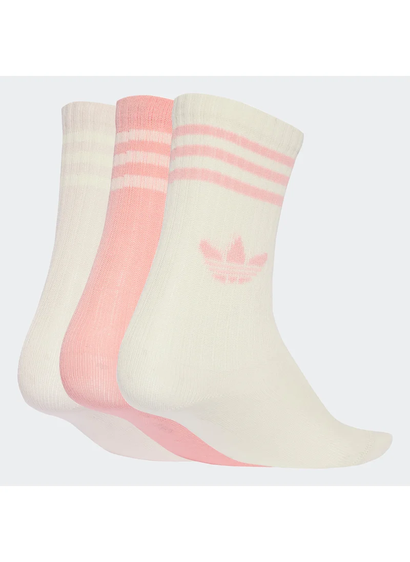 adidas Originals Kids 3 Pack Crew Socks