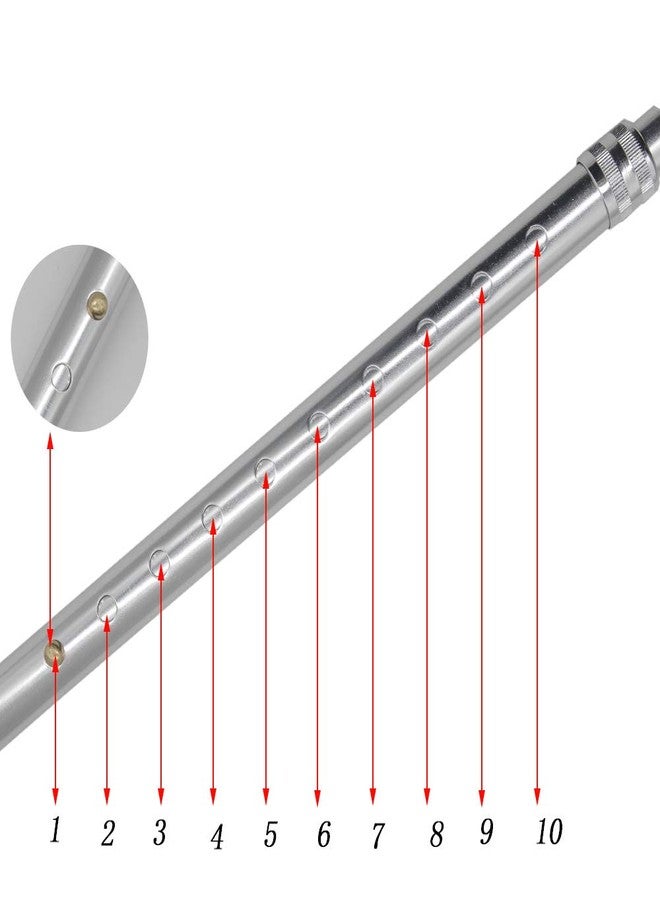 VISIONULightweight Foldable Forearm Crutch, Aluminum Walking Stick, Height Adjustable, Ergonomic Handle with Comfortable Grip 2ZG-0IGM (Silver) - Image 5