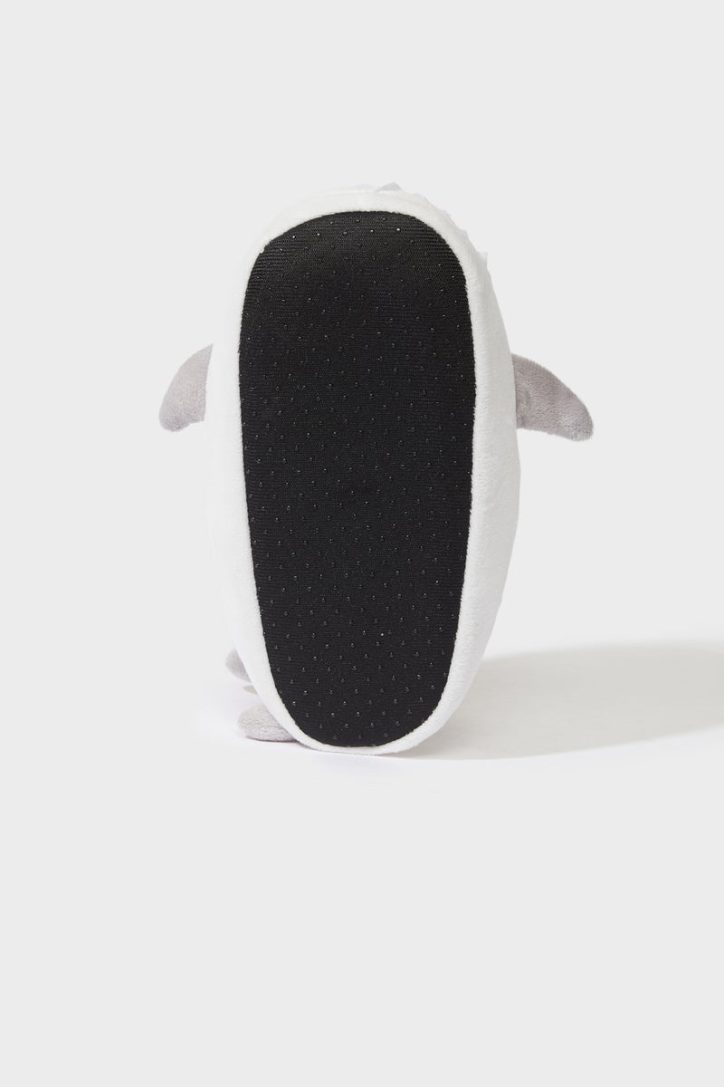 DeFacto Grey Boy Boy Basic Flat Sole Home Boots Casual - Image 5