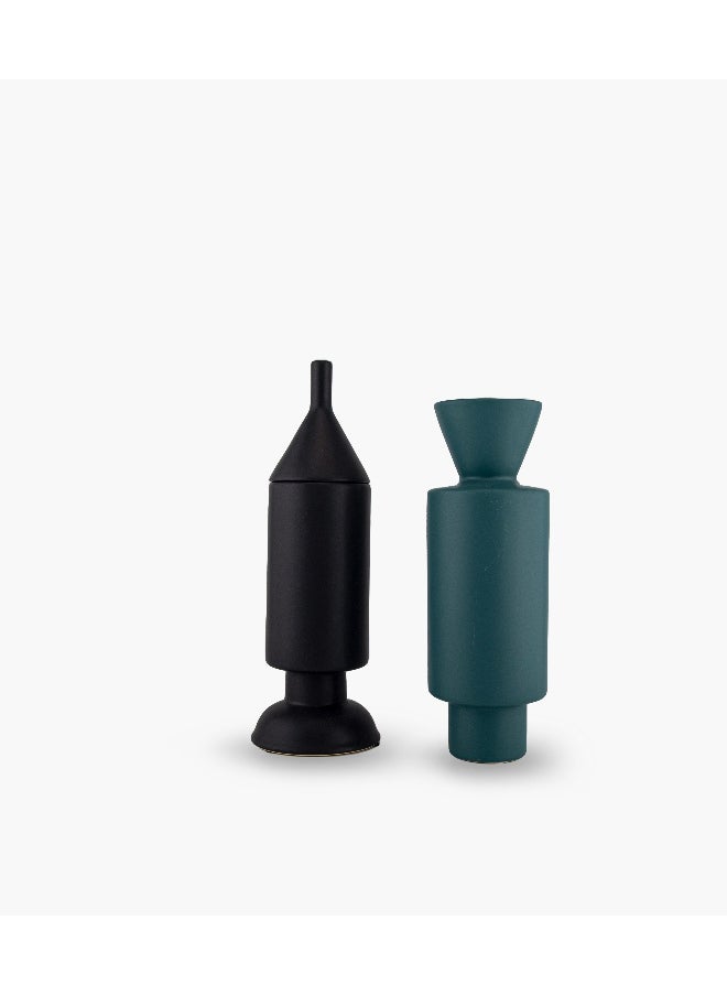 Roomours Martine Large Vase - Black  - Image 5
