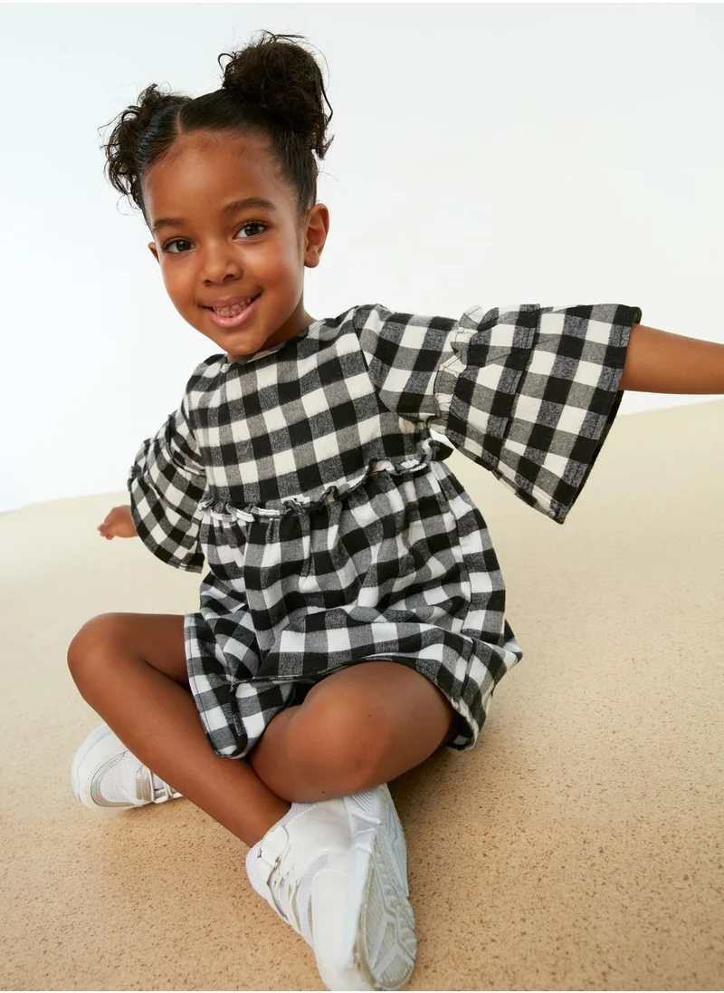 trendyol Kids Checked Dress