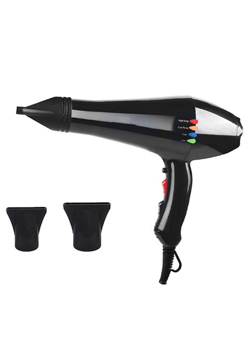 ENZO - Hair Dryer EN-8860B for women, 6000 watts, equipped with cold air and hot air, a system that protects hair from high heat, with two speed settings and two settings to control the temperature at home or in the hairdressing salon. - Image 1