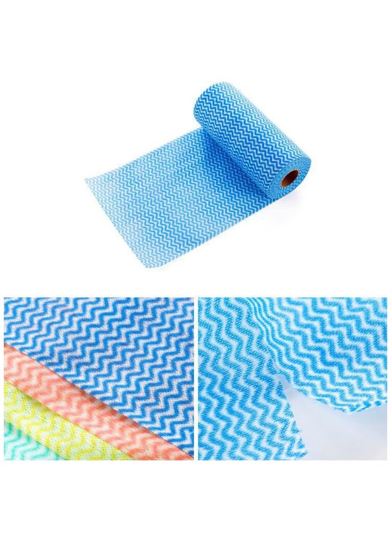 1 Roll Reusable Cleaning Towels 50 Count, Multi-Purpose Non-Stick Wipes and Cloths, Household Paper Towels for Kitchen and Home - Multicolor - pzsku/ZB2AA880579F8D6F5D039Z/45/_/1739019139/a62d7687-fe4d-4789-b086-f33b698f7a57