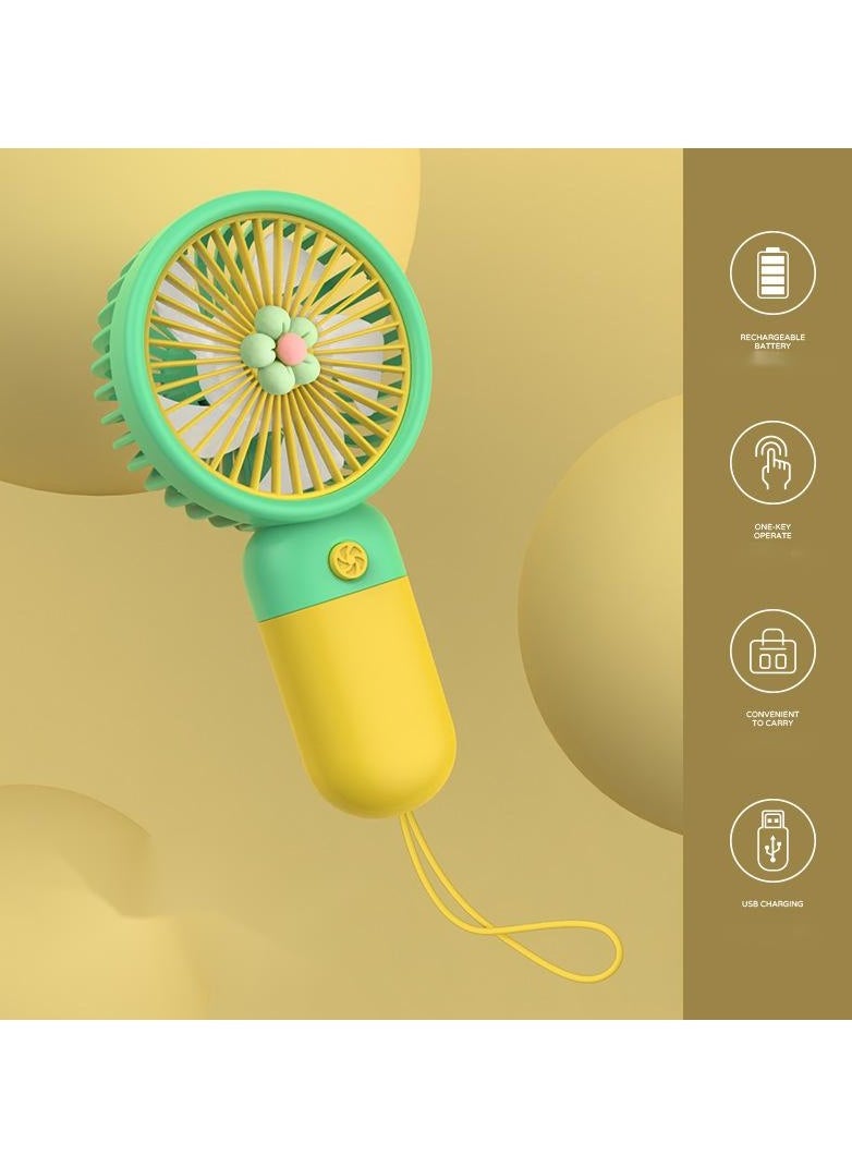 Generic Handheld USB Rechargeable Small Fan  - Image 1