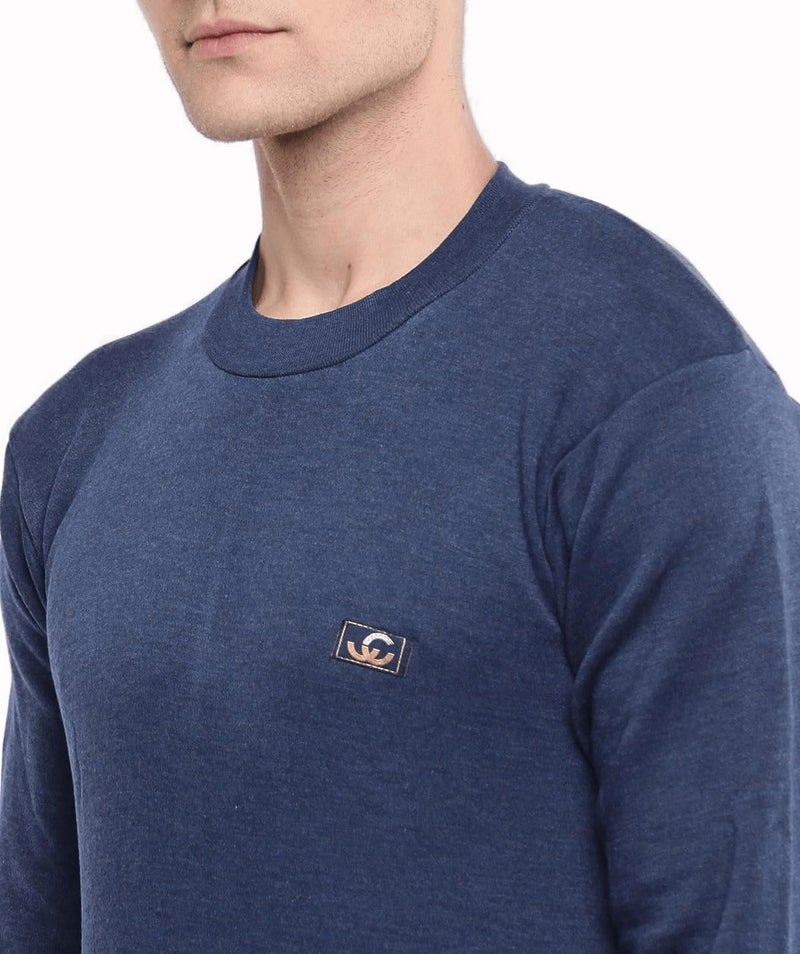 Dollar Men's Regular Thermal Top (MWMF-01-MEN-PO1-RN- Blue XL) - Image 2