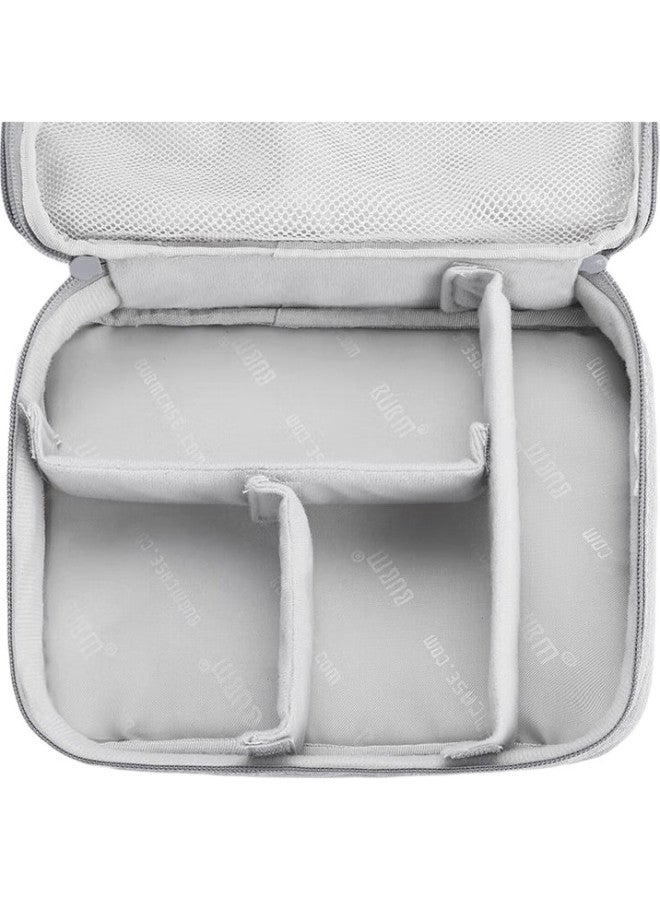 Bubm Data Cable Digital Storage Bag, Laptop Charger, Mouse, Power Bank, Hard Drive Protective Case, Large Capacity Portable, Dpss-Myb, Double-Layer Gray - Image 3