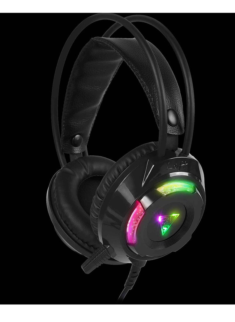 GAMDIAS - Poseidon M2 ( 4-IN-1 ) Compo Multi-Color Backlight , Breath Lighting Headset With 40mm Driver Unit - Image 1