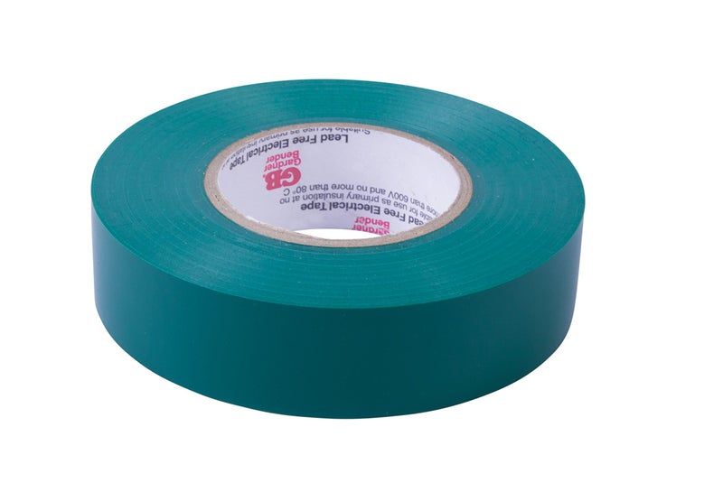 Gardner Bender GTG-667P Electrical Tape, ¾ in x 66 ft, Durable, Easy-Wrap, Flame Retardant, Green - Image 2