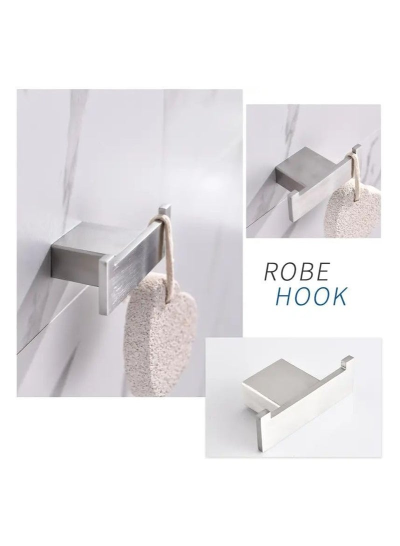 HESANIT Stainless Steel Bathroom Double Robe Hook Chrome - A400-42 - Image 3