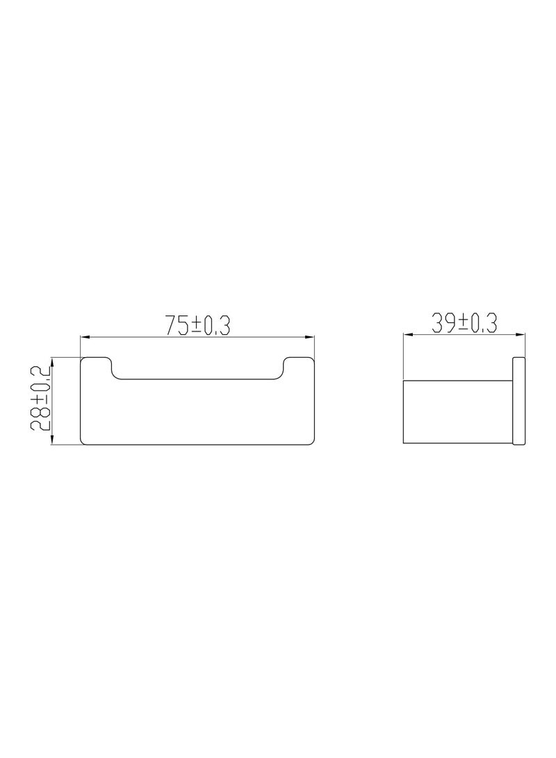 HESANIT Stainless Steel Bathroom Double Robe Hook Chrome - A400-42 - Image 4