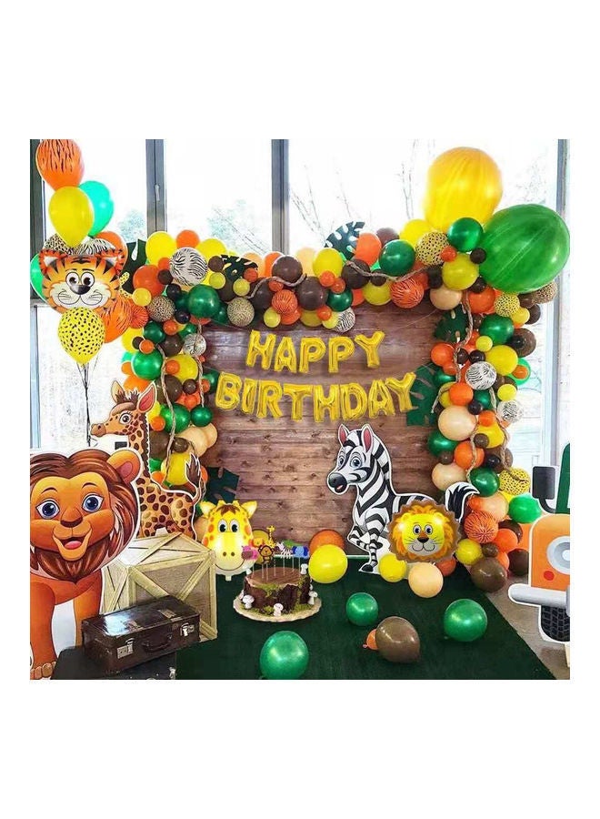 NIBEMINENT Jungle Safari Theme Birthday Party Supplies - Image 1