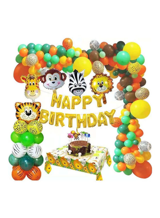 NIBEMINENT Jungle Safari Theme Birthday Party Supplies - Image 5
