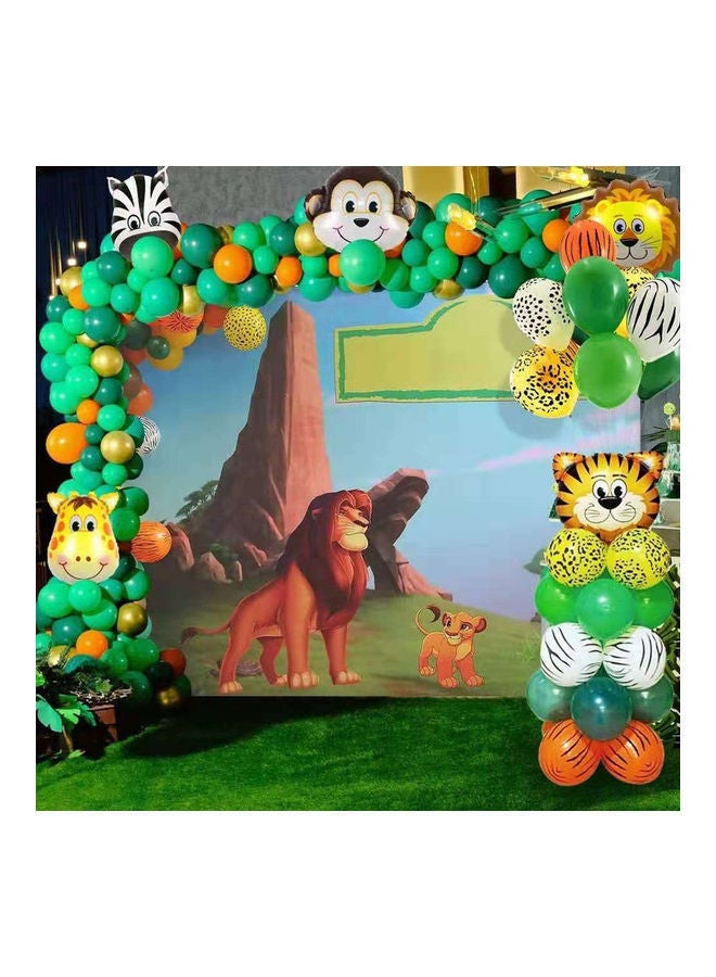 NIBEMINENT Jungle Safari Theme Birthday Party Supplies - Image 2