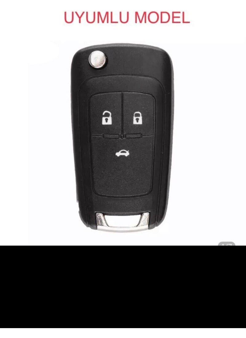 EC Shop Şenyıldız Aksesuar Chevrolet Cruze and Opel Astra Insignia Corsa 3 Key Key Protection Case  - Image 2