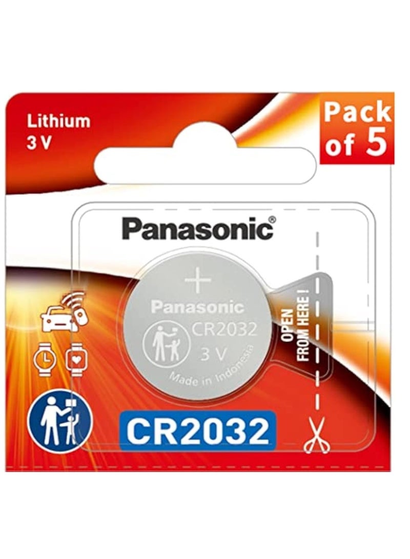 Panasonic CR2032 Lithium Battery Silver - Image 5