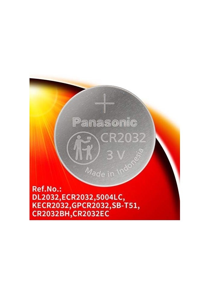 Panasonic CR2032 Lithium Battery Silver - Image 3