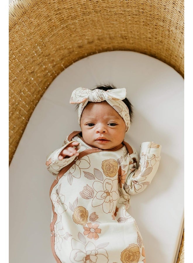 Copper Pearl Copper Pearl Baby Stretchy Soft Knit Headband Bow Ferra  - Image 5