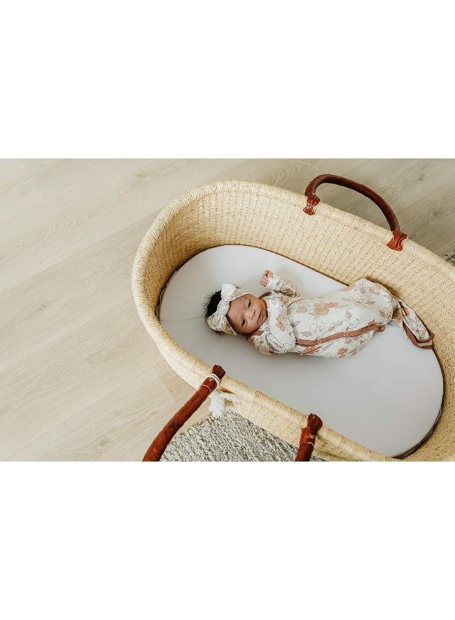 Copper Pearl Copper Pearl Baby Stretchy Soft Knit Headband Bow Ferra  - Image 4