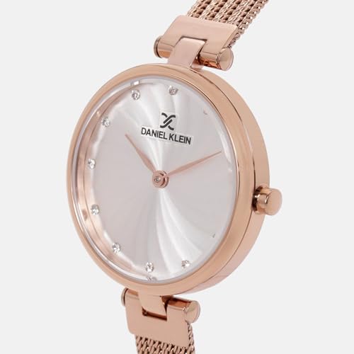 Daniel Klein Analog Silver Dial Women's Watch-DK11904-2 - Image 3