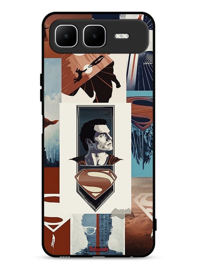 Tolwak Infinix Smart 10 Plus Protective Case Cover Superman Art