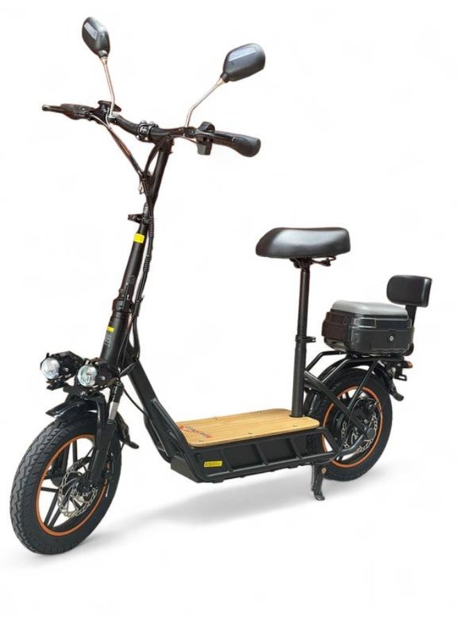 Electric scooter with Bluetooth and two headlights - Image 1