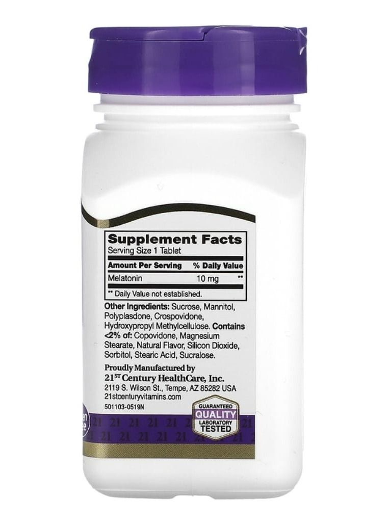 ميلاتونين سريع الذوبان، نكهة الكرز، 10 ملجم، 120 قرصًا - Image 2