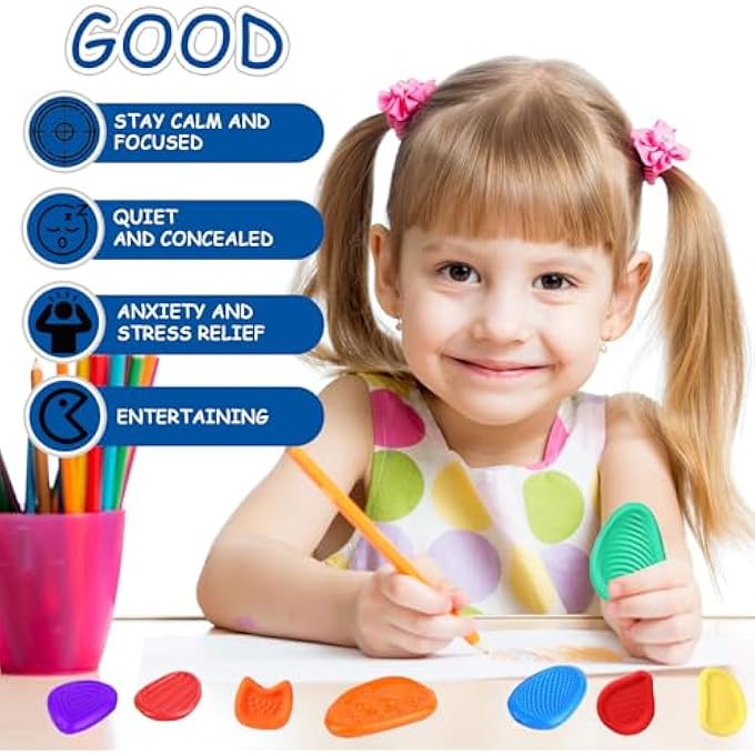 SSKHE 8 Piece Orange Sensory Stone Set unleashes the power of color, comfort, safety, relaxation and learning for a holistic sensory experience. - Image 5