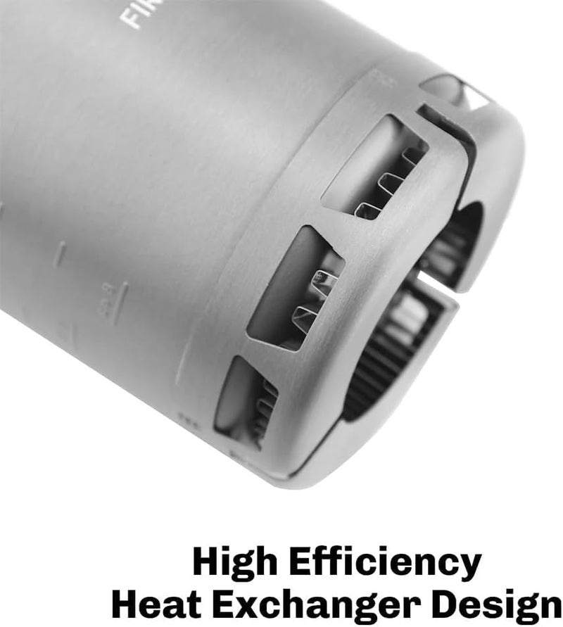 Fire-Maple 600ml G3 Petrel Ultralight Camping Pot Lightweight Outdoor High Efficiency Foldable Heat Exchanger Pot Portable for Hiking Travel (162g) - Image 1