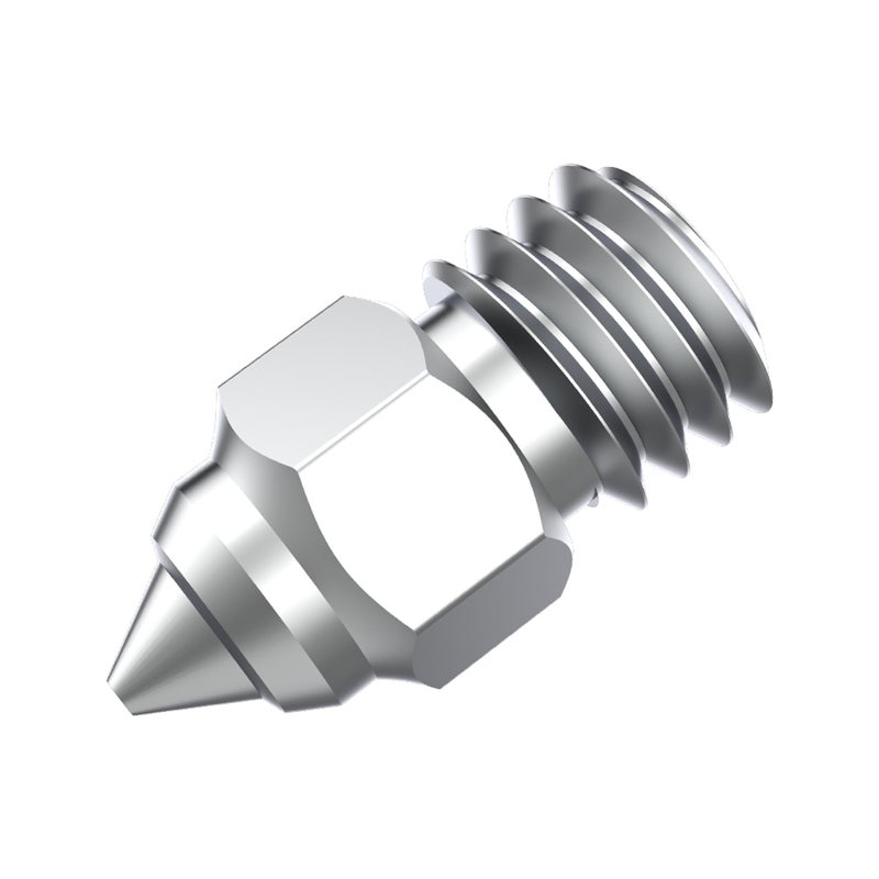 Creality 3D Copper Alloy 3D Printer Nozzle 8-Piece Set 0.25mm 0.4mm 0.6mm 0.8mm - High Thermal Conductivity Nickel-Plated Nozzles for FDM Printers - Image 4