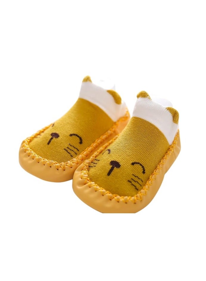 Shoes/floor socks with a soft and anti -slip rubber sole - Image 1
