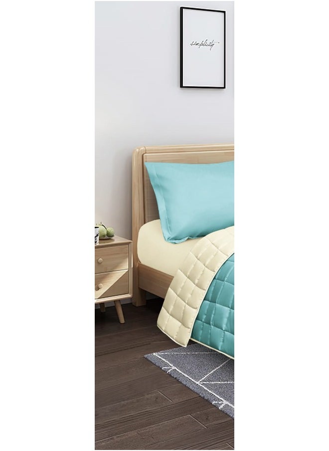 Red Rose Summer hotel double bed sheet to add elegance to your room decor, made of microfiber, size 240*260 cm, 6 pieces  - Image 2