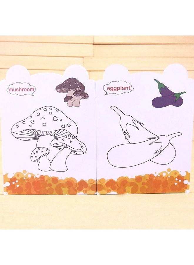 6 Pack Coloring Books for Children's Cognitive Training