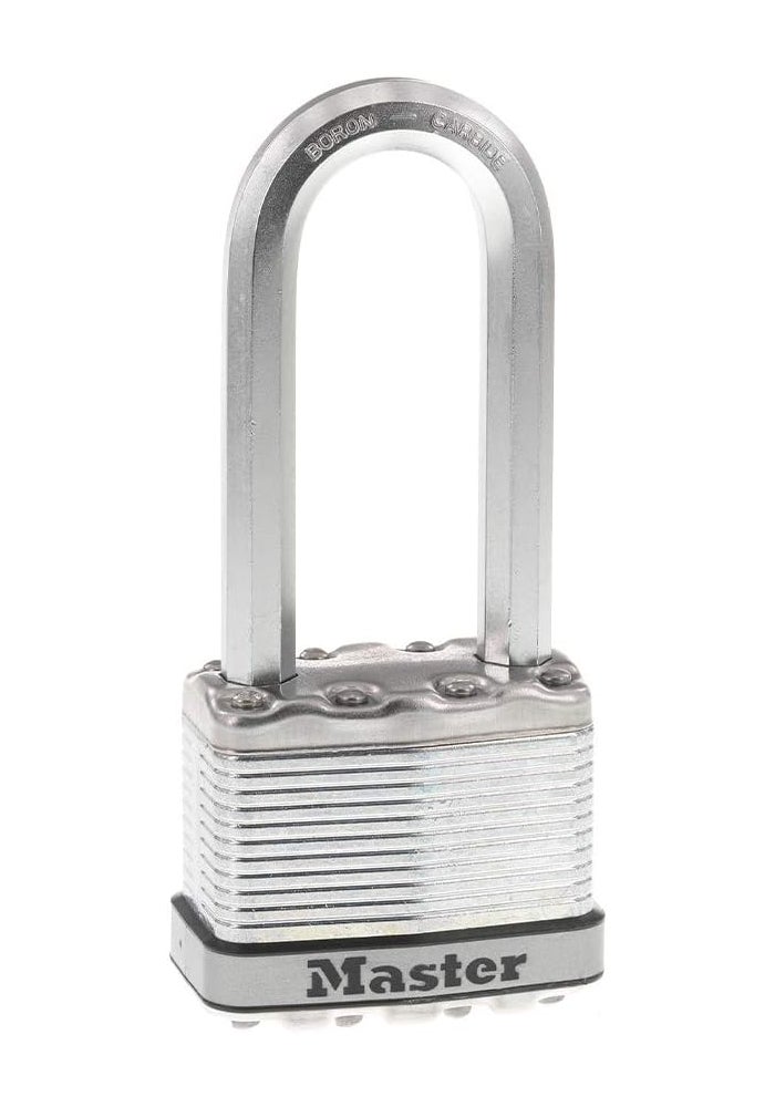 Master Lock M5XDLJ Magnum Heavy Duty Stainless Steel Keyed Padlock - 1 Pack - Image 1