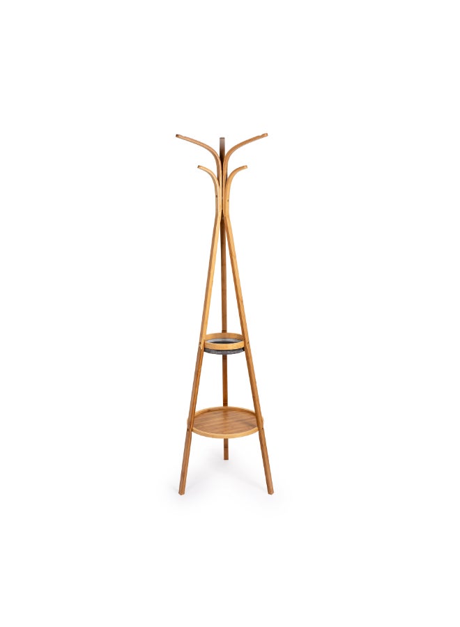 Loquat Bamboo Coat Stand - Image 1
