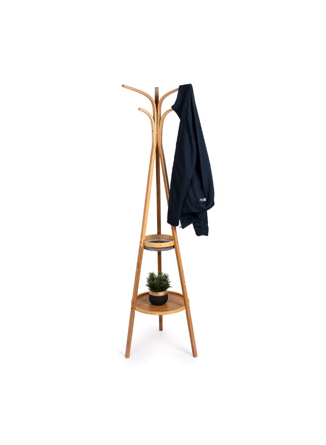 Loquat Bamboo Coat Stand - Image 3