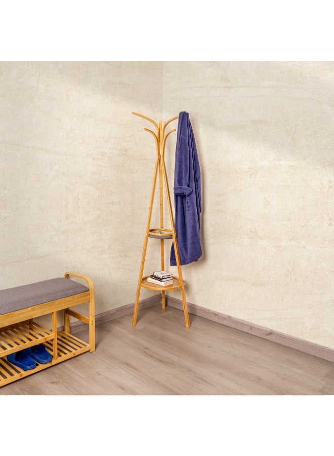 Loquat Bamboo Coat Stand - Image 2