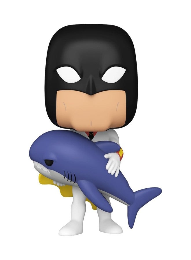 Funko Pop Plus: Space Ghost Coast to Coast - Space Ghost with Shark - Collectable Vinyl Figure - Gift Idea - Official Merchandise - Toys for Kids & Adults - Cartoon/Animation Fans - Image 2