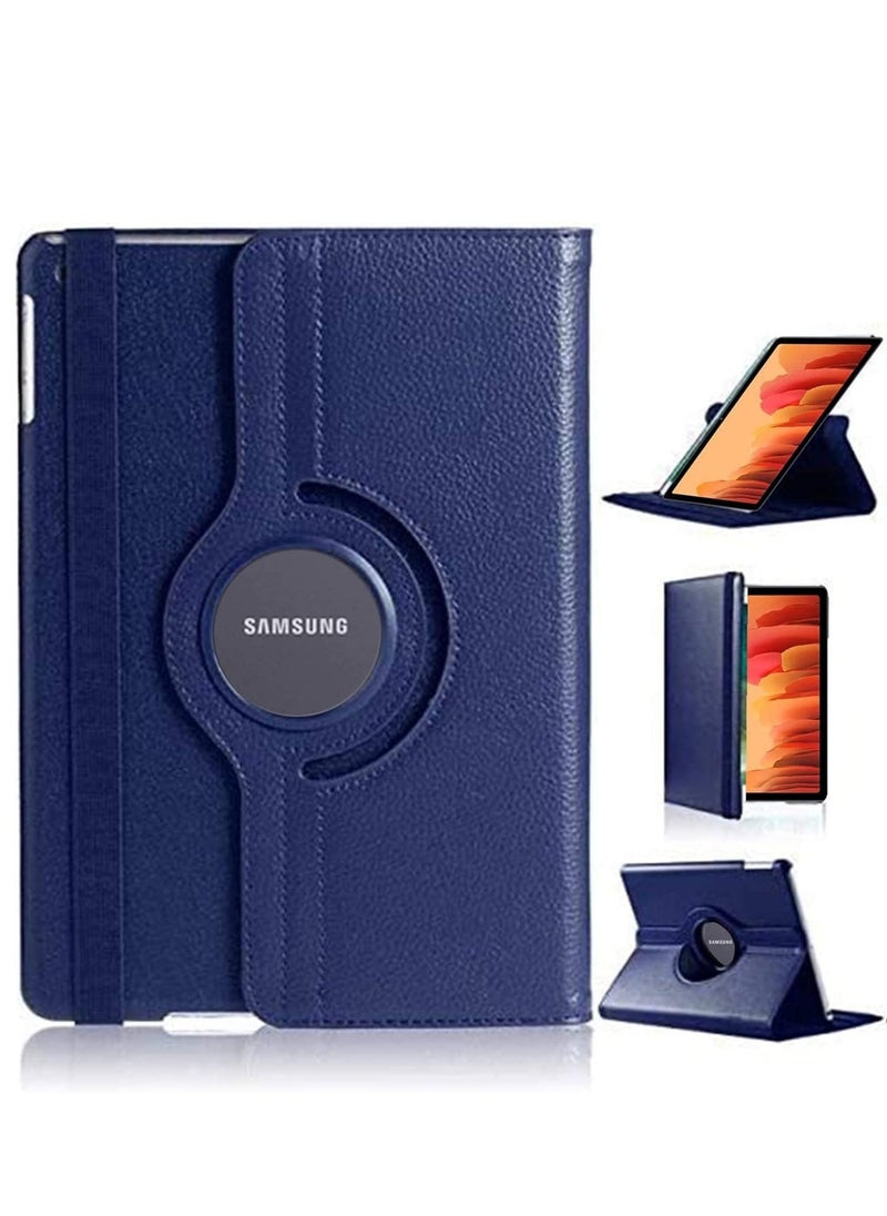 IAF - Galaxy Tab A7 Case, 10.4" 2020 Tab A7 case, PU Leather Smart Case 360 Degree Rotating case Smart Folio Book case For Samsung Galaxy Tab A7 10.4-inch 2020 case (SM-T500/T505/T507) (Blue) - Image 1