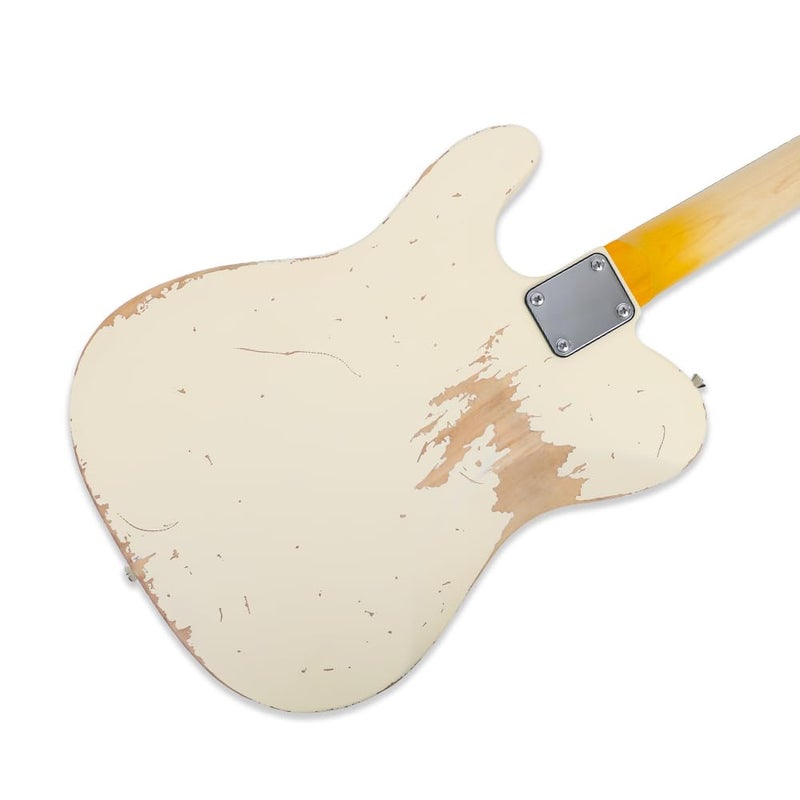 Fojill Vintage Aged Havy Relic Solid Body Phoenix Body Rosewood Fretboard Maple Neck Electric Guitar - Image 4