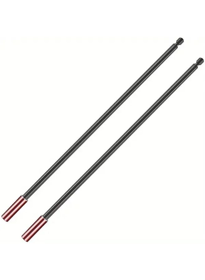 Alloy Steel Magnetic 1 4 Inch Hex Shank Impact Screwdriver Extension Bar - Image 1