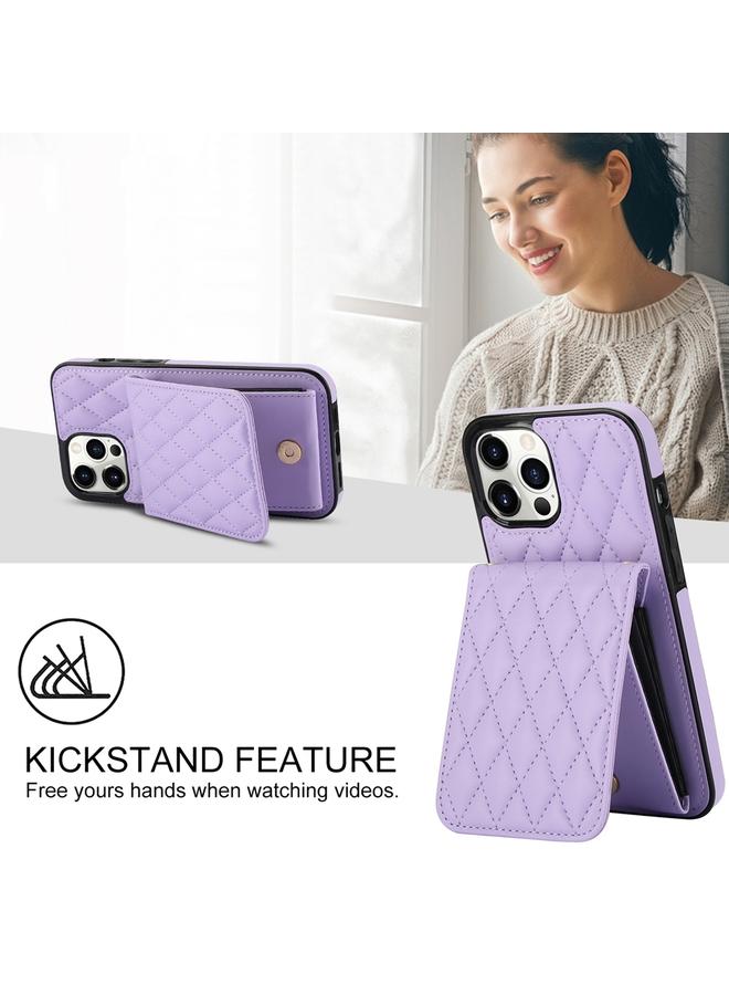 اس-توب حافظة هاتف iPhone 15 Pro Max YM015 حقيبة بطاقات معينة الشكل مزودة بخاصية تحديد الترددات الراديوية - Image 5